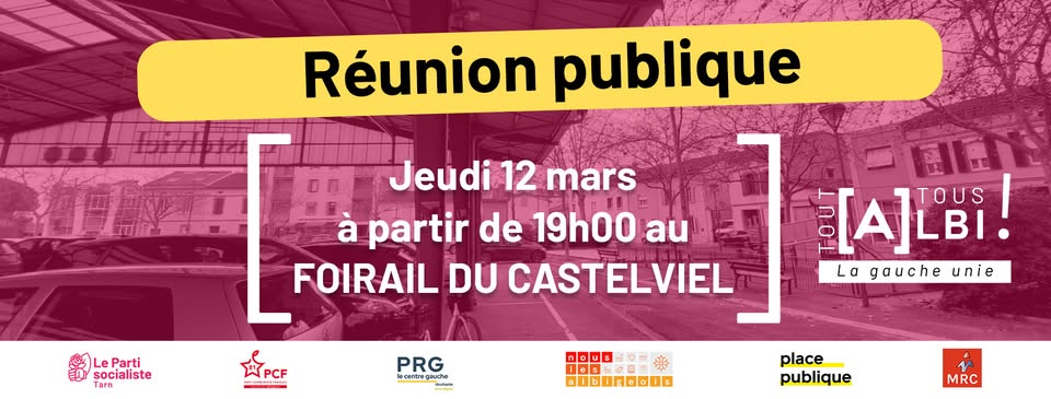 Réunion publique 12 03 26